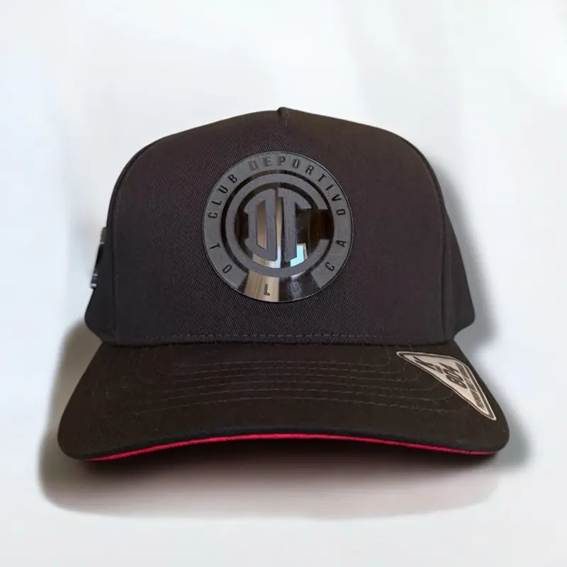 Hat Toluca club  Black Plate Logo Black  SnapBack cap