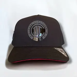 Hat Toluca club  Black Plate Logo Black  SnapBack cap