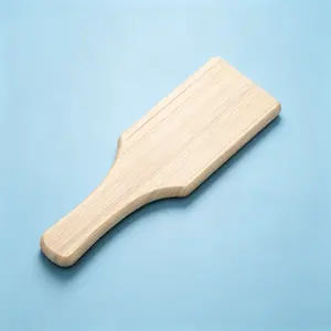 Birch Wood Pottery Paddle Clay Shaping Tool, Durable Wooden Clay Paddle for Pottery, DIY Handmade Clay Sculpture, Ceramic Forming Tool for Beginners, Pottery Making Accessory