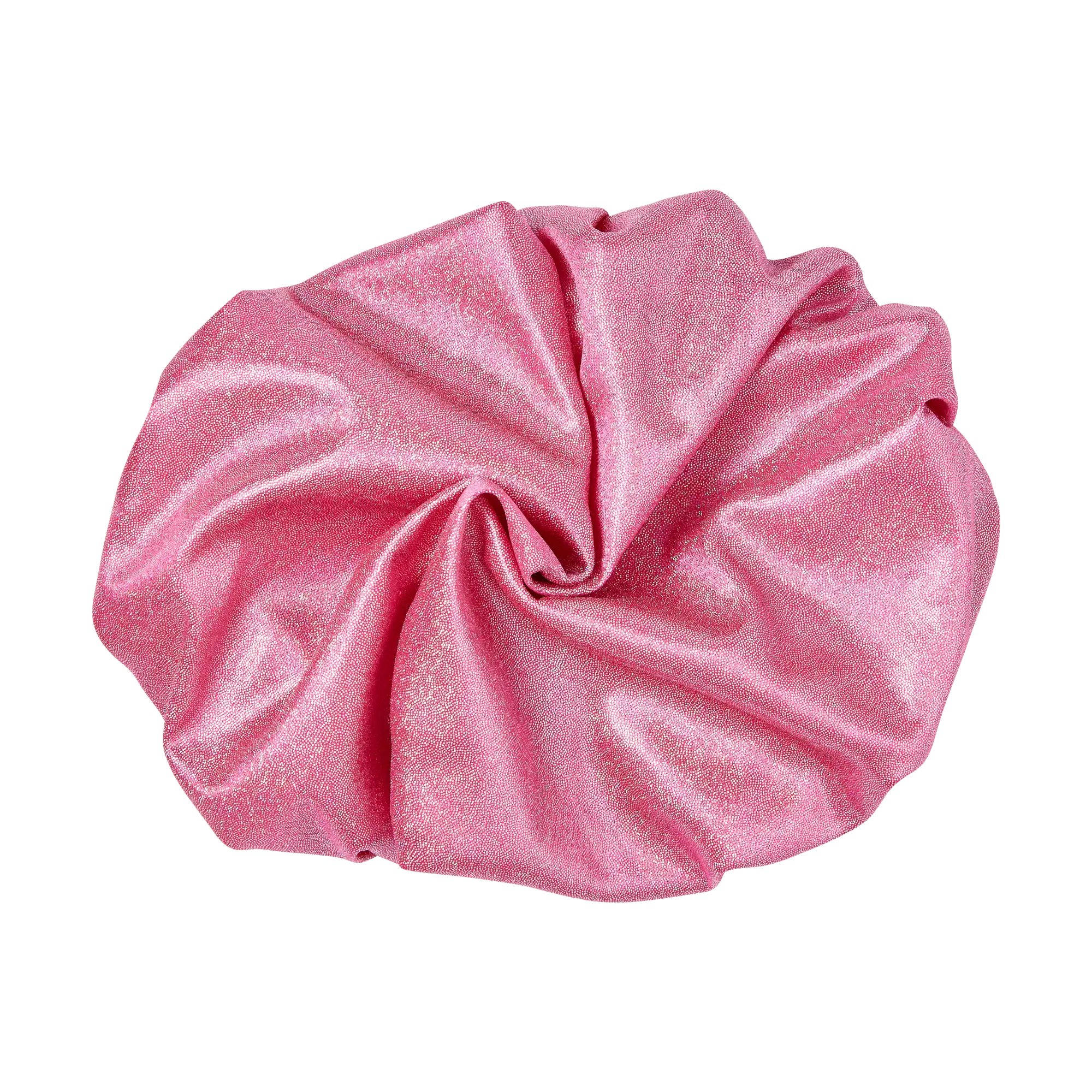 Kiss Colors & Care Glamour Glitter Bonnet Cap, XL - Pink Pearl | Extra-Large, Silk Bonnet, Sleep Bonnet, Hair Accessories