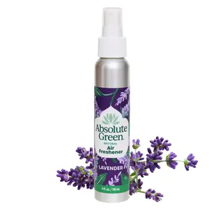 Lavender Air Freshener Room Spray, Non-Toxic, Covers Odors, Home and Office, Safe around Kids + Pets, Natural Lavender Scent