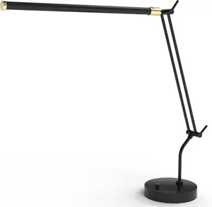 Cocoweb 19" LED Upright Piano Desk Lamp DLED-GPS Black Pre-Installed LED Warm Yellow Orange Light Full Adjustability 10 Foot Cord 2 Year Warranty