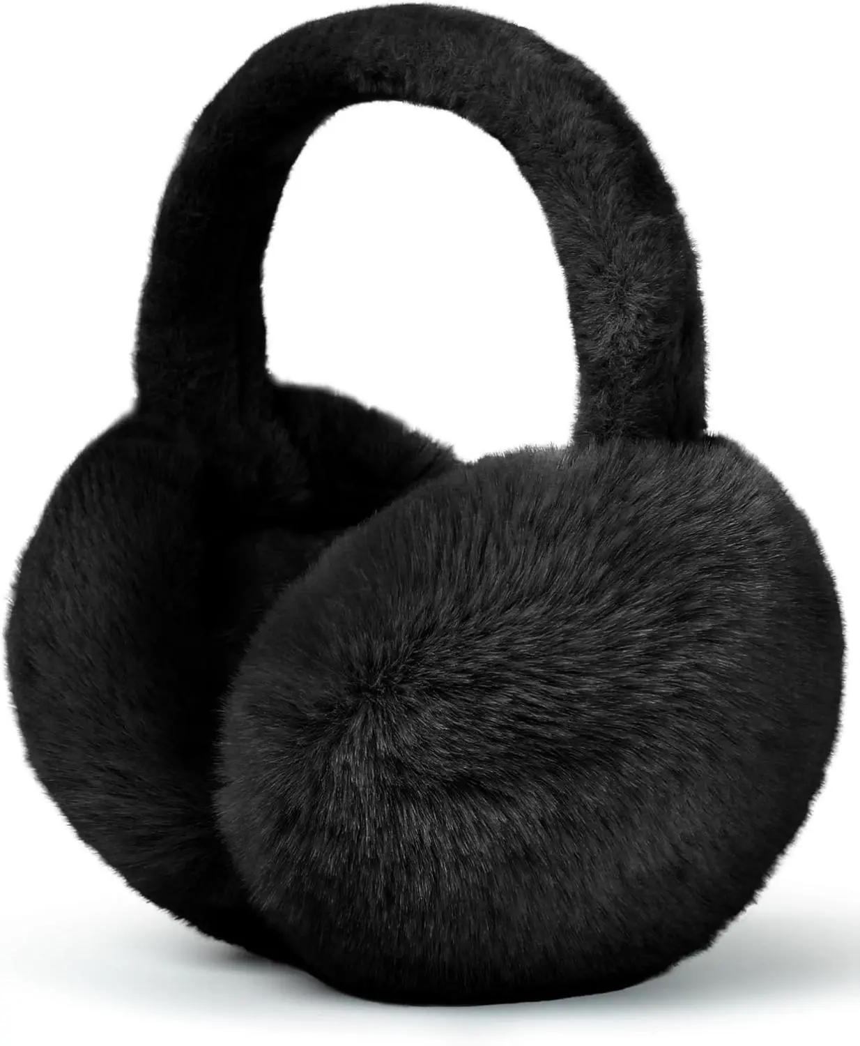 Buauty Soft Faux Fur Ear Muffs for Women & Men - Winter Ear Warmers with Velvet Lining - Cozy & Fashionable Cold Weather Accessories for Outdoor Activities