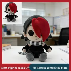 New Scott Pilgrim Takes Off Plush Doll Cartoon Anime Figure Plush Toy Kawaii Sofa Ornament Christmas Birthday Children'S Gift