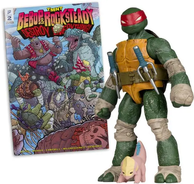 McFarlane Toys - Teenage Mutant Ninja Turtles - Page Punchers - Raphael 5" Action figurine/statue with Comic (TMNT)  [COLLECTIBLES] Action figurine/statue