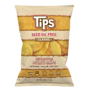 TIPS Tallow Potato Chips â Sea Salt TIPS Tallow Potato Chips â Sea Salt