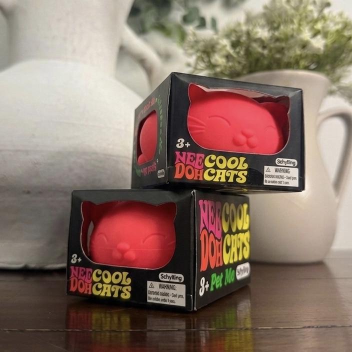 NeeDoh Cool Cats Squishy - RARE Color - Sold Out Everywhere - Ships Fast