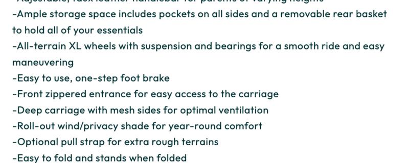 W2 Luxe Double Stroller Wagon (2 Seater) - FINAL SALE