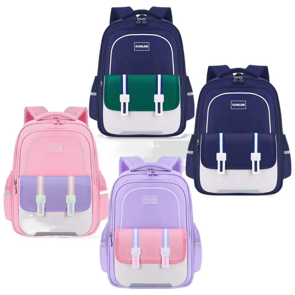 2026 New Model Small Backpack for Boys, Spine-Protecting, Large Capacity, British Style, Lightweight, Burden-Reducing Double-Shoulder Backpack