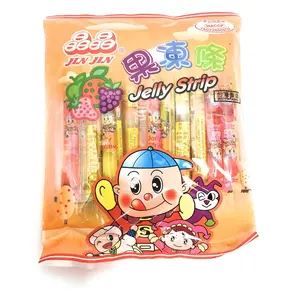 Jelly Strip (Jelly Filled Straws in Assorted Flavors) - Net Wt. 14.1 Oz.