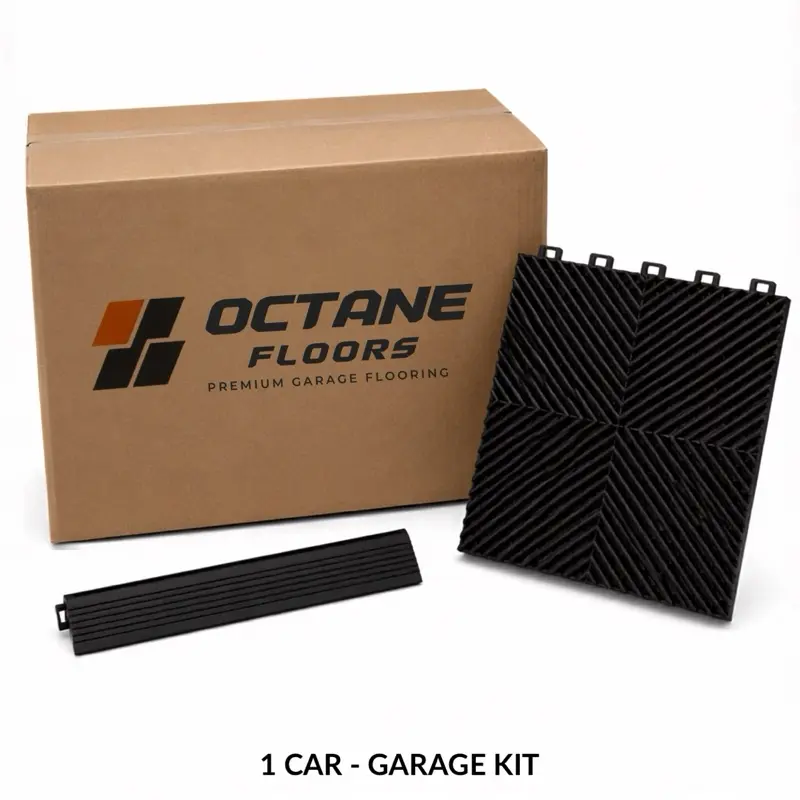 Single car garage- Flowthru interlocking tile Kit