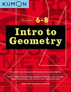 Kumon Intro to Geometry-Grades 6-8 (Kumon Middle School Math Workbooks)
