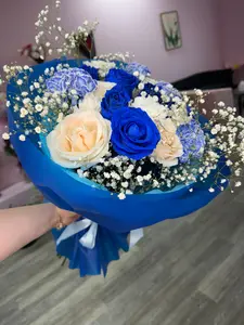 Something blue bouquet