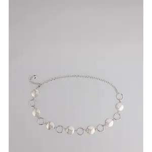 Looped In Luxe Disc Chain Belt