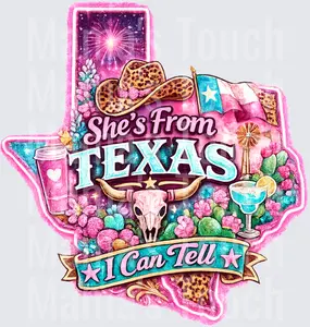 She's From Texas Pink