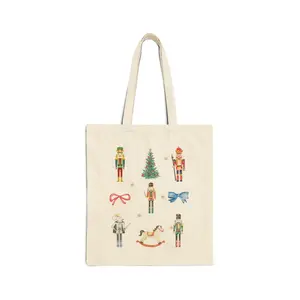Adorable nutcracker cotton Canvas Tote Bag