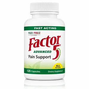 Med Free Living Factor 5 Daily Wellness Formula 120 Caps