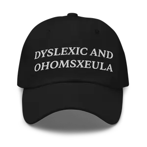 Dyslexic And Homosexual Hat, Funny Hat, Pride