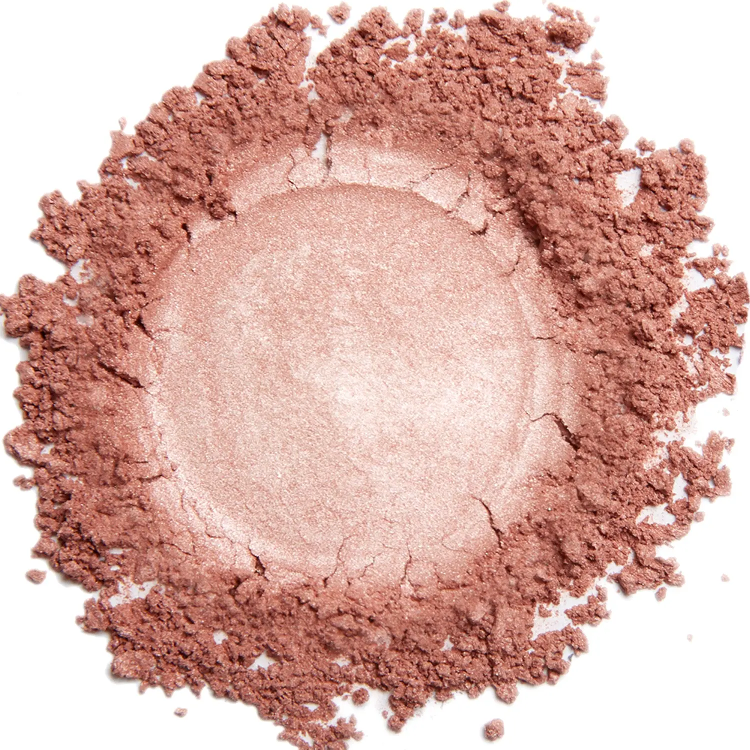 Pink Suede Mineral Eye Color - Frosted Pink Brown Finish with Subtle Sparkle - 100% Pure Crushed Minerals - Cruelty-Free & Ethically Sourced - 1.5 Gram