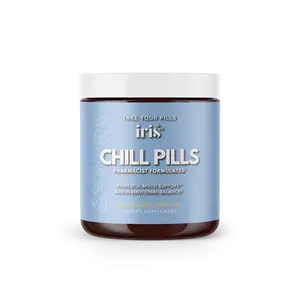 Chill Pills Stress Relief: Pharmacist Formulated, All Natural, Non-Drowsy Relief, Instant Mood Boost & Emotional Balance