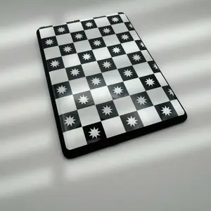 Checker Burst Kindle E-reader Skin Vinyl Decal