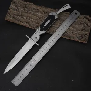 Full steel household chef knife, cutting knife, kitchen meat knife, fruit peeler knife