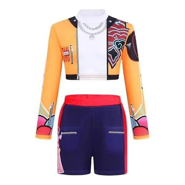 CostumeAnimePopSingerCostumeforGirlsHalloweenCosplayPartyOutfitsSet CostumeAnimePopSingerCostumeforGirlsHalloweenCosplayPartyOutfitsSet