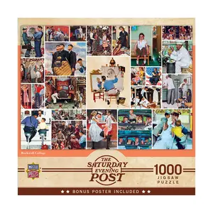 The Saturday Evening Post - Norman Rockwell Collage: 1000 Pcs