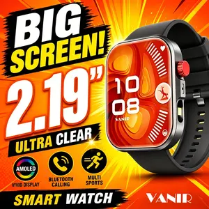 Vanir Ultra Digital Smart Watch, Bluetooth-compatible Connectivity, IP68 Waterproof, 100+ Sports Modes, Large HD Screen, Health Monitoring, Durable Alloy Case