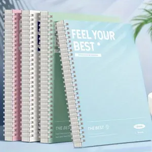 Loose-leaf Thickened Spiral Notebook Journal A5 Perforated Pages Students Office School Stationery Supplies