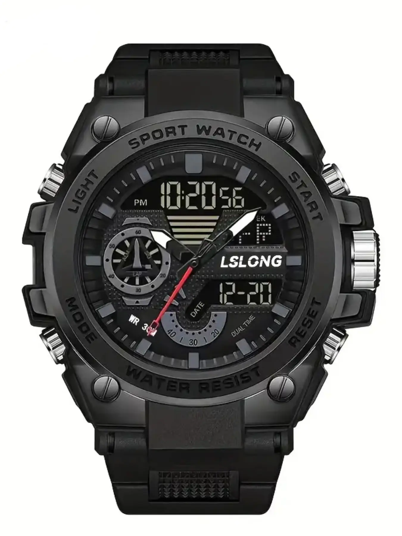 Trendy LED Digital Electronic Watch for Men & Women, Sporty Alloy Case, Square Face, Dial, Outdoor Sports Timer, All Seasons, Fashionable Waterproof Multifunctional Watch, Trendy Wristwatch