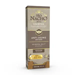 Tio Nacho Younger Looking Revitalizing Shampoo with Royal Jelly, Aloe, Jojoba Antiaging, Haircare, 14 Ounces - 1 Pack