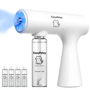 【3S Odor Neutralization】Pet Odor Eliminator –Electric Pet Deodorizing Spray  Probiotics & Bio Enzymes Breaks Down Urine, Kills Bacteria, Deodorizes Litter Box Plant-Based, Safe for Cats & Dogs Anti-Mite & Antibacterial