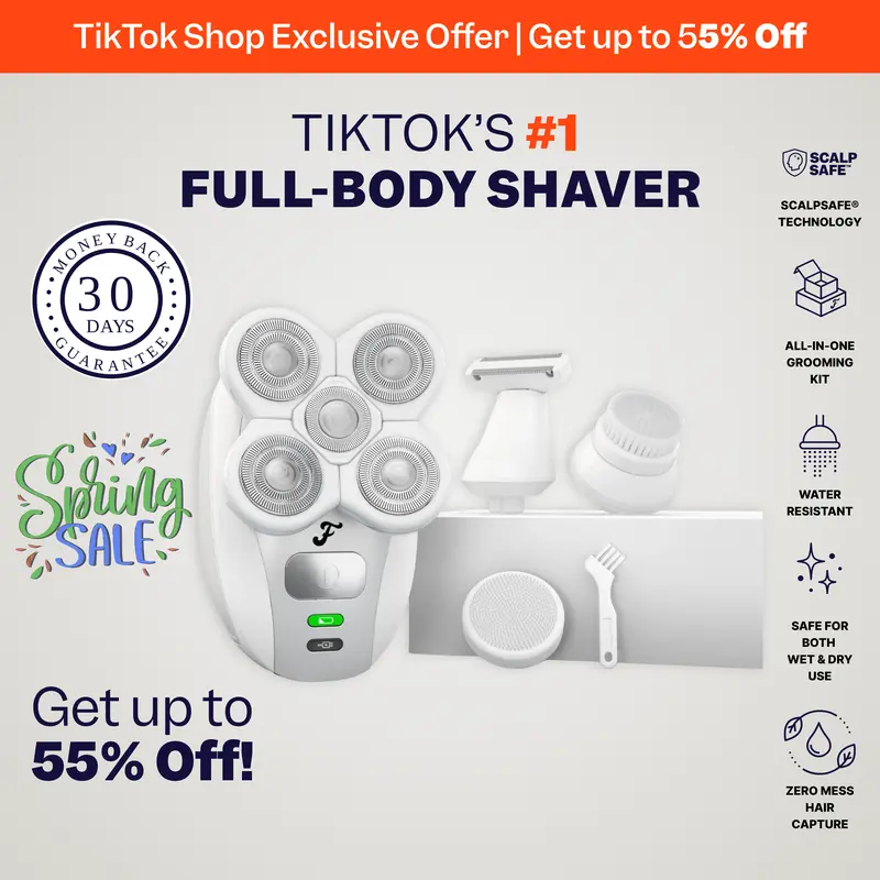 Freebird FlexSeries Electric Body Shaver for Women – Cordless, Waterproof, Skin-Safe for Legs,  Arms, Face and Bikini Line