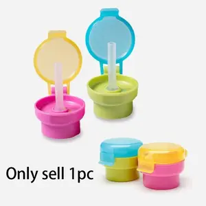 Reusable Soft Drink Can Lid, Straw Spout Lid, Drinkware Lid, Lid Cover, Leak Proof Lids, Various Colors Available, Compatible with Different Bottles and Cans, Portable Anti-Leak Juice Soda Bottle Cap