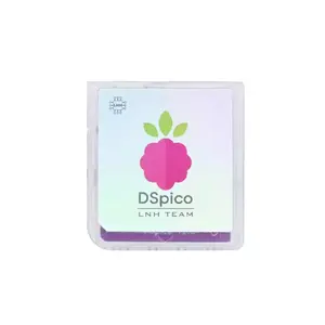 Dspico Game Reader Cart Transparent Case with Rp2040 Mcu, Compatible with Ndsl Dsi 3ds Consoles, Durable Injection Molded Housing