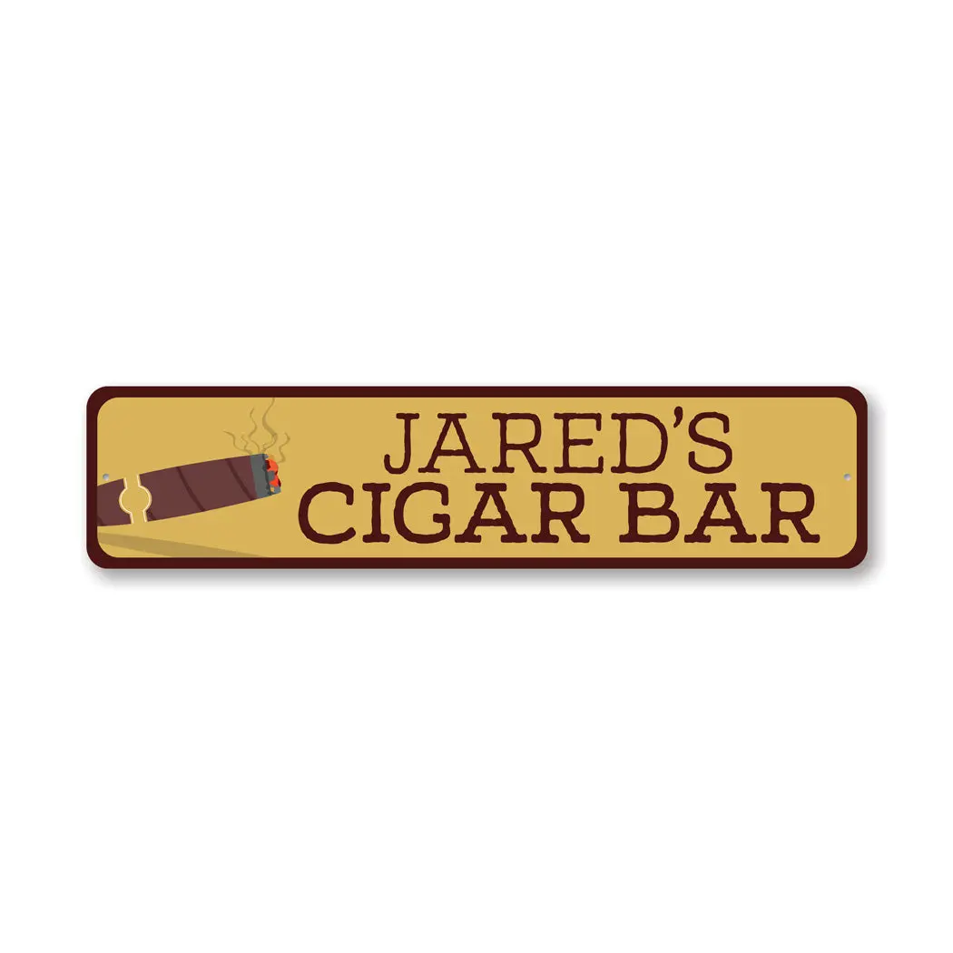 Custom Cigar Bar Sign