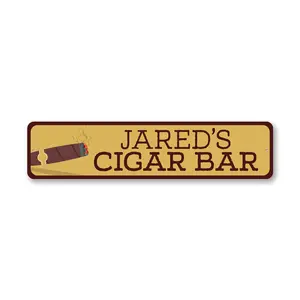 Custom Cigar Bar Sign