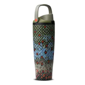 Owala FreeSip Trout Pattern Tumbler 30oz | Nature Inspired Insulated Travel Cup, Birthday Gift 2026