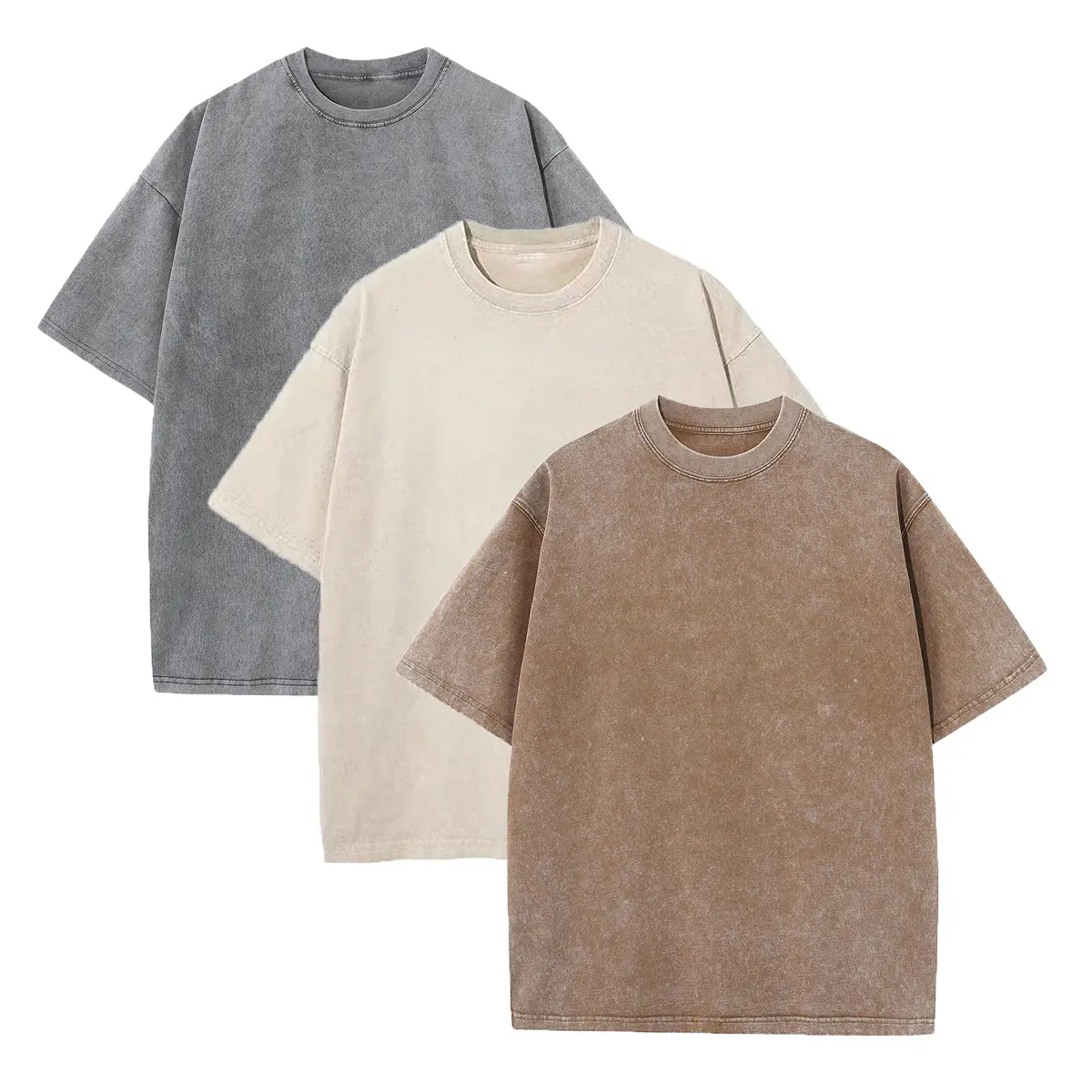 Ash Gray+Sandstone Beige+Chestnut Brown