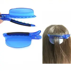 Wide-Tooth Hair Sectioning Clips - Blue & Purple Color-Coded Hairdressing Tools for Extensions, Balayage & Highlights