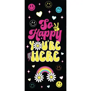 So Happy You’re Here- Door Decor Kit or Bulletin Board