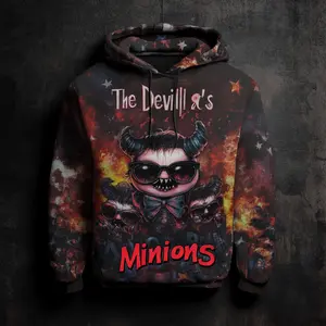 The devil’s minions 3d halloween Hoodie, Sweatshirt, Gift Ideas for Women, Men, Boy, Boyfriend