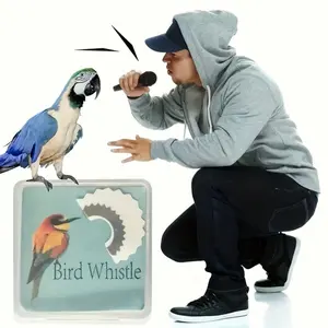 Bird Whistle Toy, Durable Bird Whistle Toy, Bird Training Toy, Pet Supplies for Parrot, Cockatoo, Macaw, Lovebird, Parakeet, Cockatiel