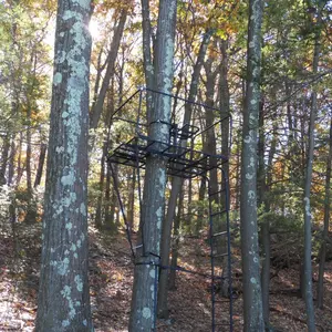 qty:1 - Reign360 - steel construction 48”x59” elevated outdoor 360 degree platform