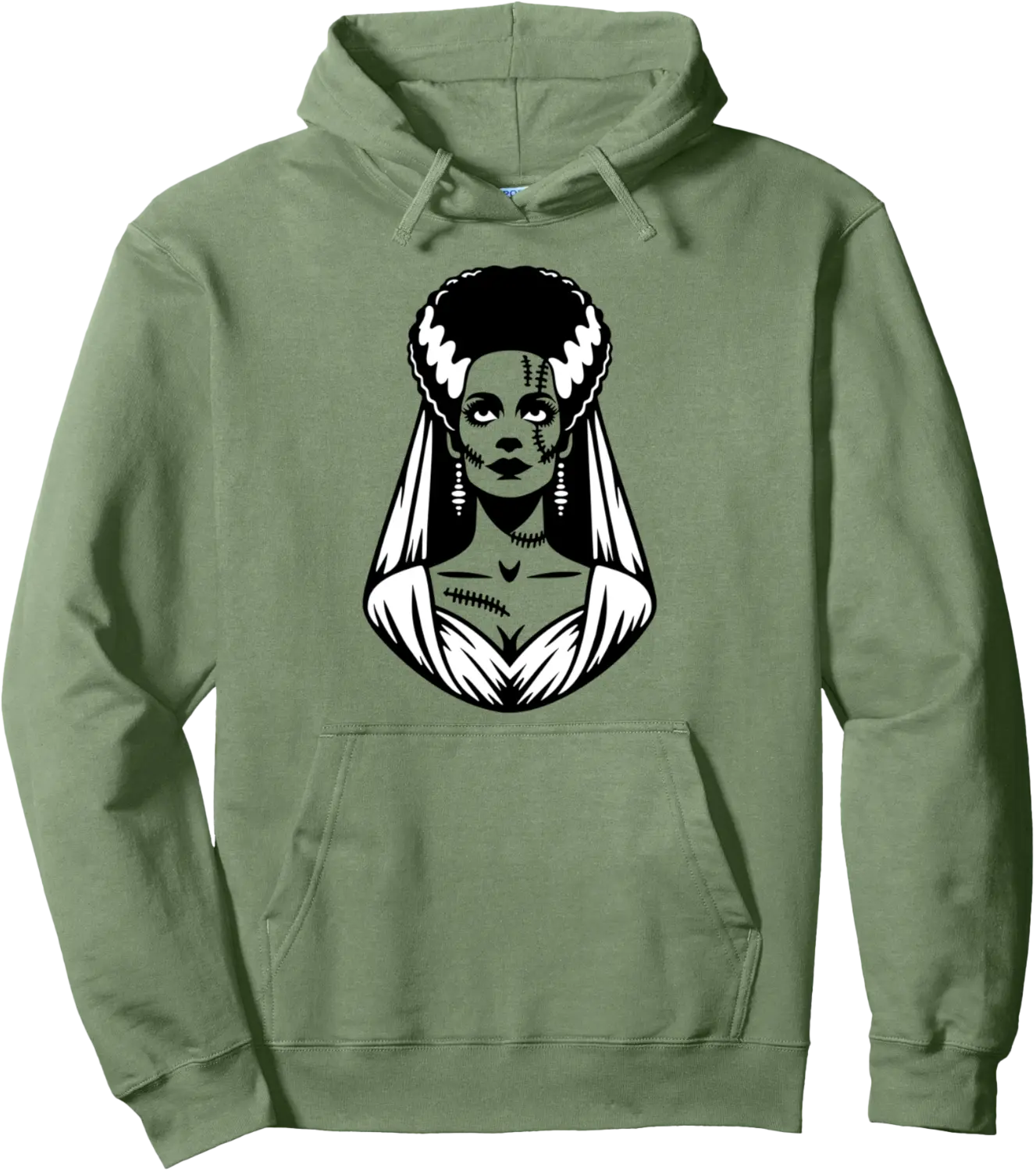 Bride of Frankenstein Monster Halloween Costume Pullover Hoodie - Robertbobby Shop 51B0FBPXD5HD