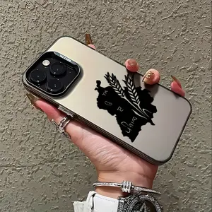 Punjab map phone case compatible with iPhone models 16, 15, 14, 13, 12, 11 pro Max, X, XR, XS Max, 8, and 7 Plus, featuring a matte shockproof
