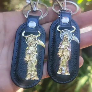 Santa Muerte Keychains