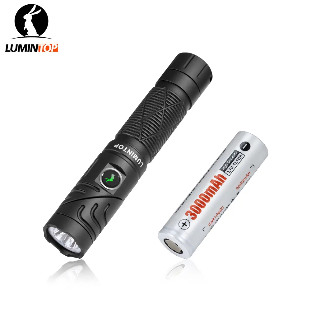 LUMINTOP L2 2-in-1 Rechargeable LED Headlamp - Adjustable Head, 1300 Lumens, 158m Range, Multi-Function Multi-Light Source, High Performance Flashlight, Standard Headband, Outdoor Lighting, Outdoor Survival Gear, Father’s Gift, Unisex Sports Equipment
