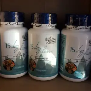 Product Review of 15 Day Cleanse - Gut and Colon Support | Caffeine Free | Advanced Formula with Senna, Cascara Sagrada, & Psyllium Husk | Non-GMO | 30 capsules from R**7